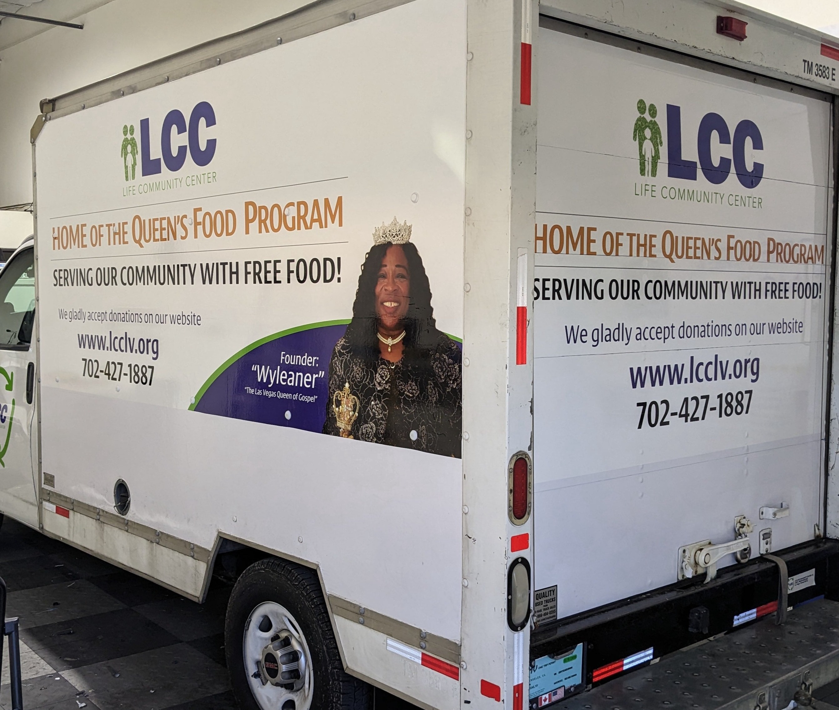 NEW TRUCK DONATED BY 